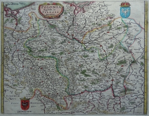 Polska "Polonia Regnum et Silesia Ducatus" Merian 1650