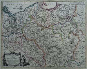 Polska Wielkopolska "Grande Pologne et Prusse" Pieter van der Aa 1714