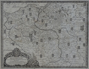 Polska "Auctior et Correctior Chorographica Regni Poloniae" Dahlberg, Pufendorf 1697