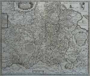 Litwa "Magni Ducatus Lithuaniae" Mateusz Merian 1672