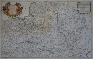 Rzeczpospolita Polska Litwa Ukraina "Royaume de Pologne" Jean Sanson Jaillot 1805