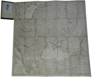 Wojny Napoleońskie Księstwo Warszawskie Vaugondy Delamarche 1812
