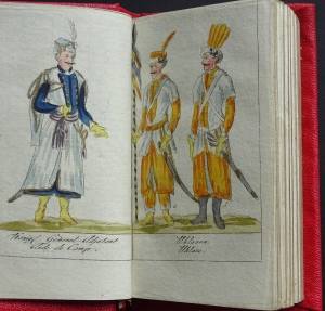 Kalendarzyk Chodowieckiego  "Historisch - genealogischer Kalender auf das Gemein-Jahr 1797 Enthält die Geschichte von Polen" 1797
