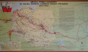 Miejsca Pamięci Narodowej na szlaku bojowym Ludowego Wojska Polskiego  1943-1945 Święcicki, Zielak 1978