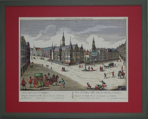 Wrocław "VUE DE L'HOTEL DE VILLE SUR LE DEVANT A BRESLAU" Werner Winckler Probst 1760