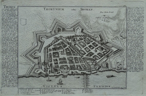 Toruń "THORUNIUM oder THOREN" Gabriel Bodenehr 1730
