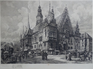 Wrocław, Ratusz, Hugo Ulbrich 1909
