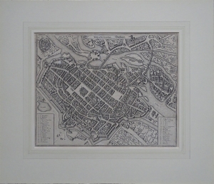 Wrocław "Wratislavia Bresslaw" Merian 1650