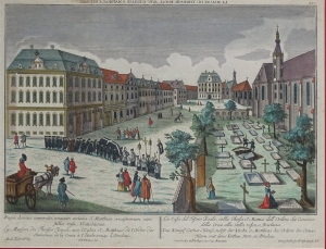 Wrocław Kamera królewska Kościół św. Macieja  Werner Probst 1760